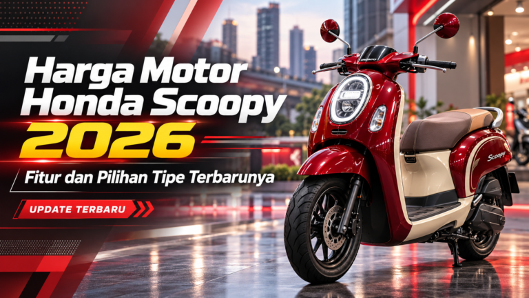 scoopy - Harga Motor Honda Scoopy 2026, Fitur dan Pilihan Tipe Terbarunya