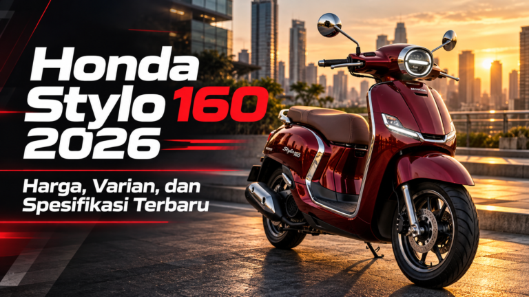 stylo - Honda Stylo 160 2026: Harga, Varian, dan Spesifikasi Terbaru