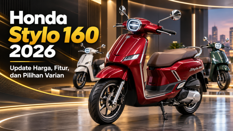 stylo - Honda Stylo 160 2026: Update Harga, Fitur, dan Pilihan Varian