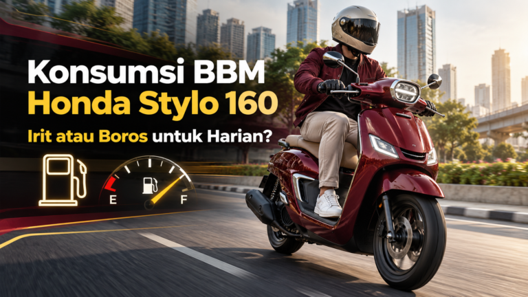 stylo - Konsumsi BBM Honda Stylo 160, Irit atau Boros untuk Harian?